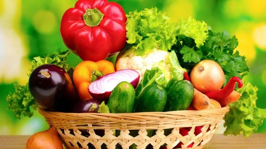 légumes pour prévenir la prostatite